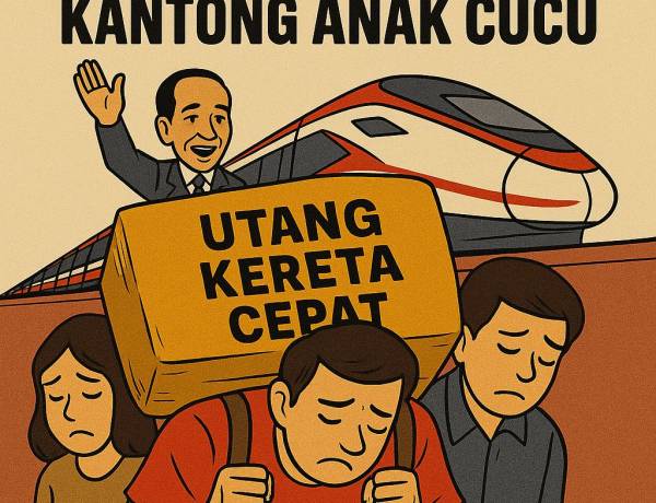 Hutang Kereta Cepat: Warisan Jokowi yang Menguras Kantong Anak Cucu