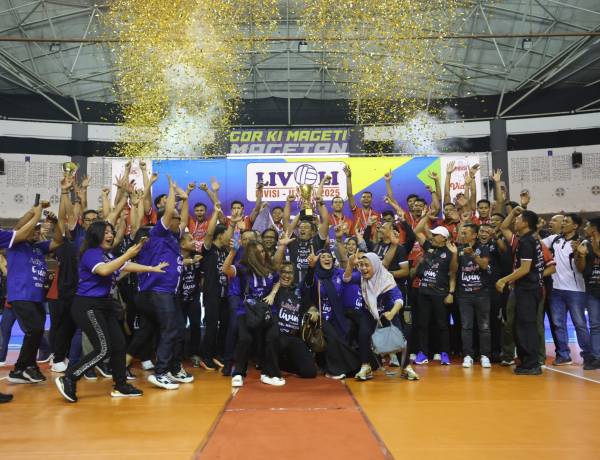 Final Livoli Divisi Utama 2025: LavAni  Pertahankan Gelar Juara Usai Taklukkan TNI AU