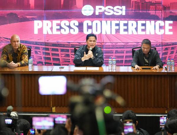 Erick Thohir Minta Media Bantu Hentikan Bullying di Sepak Bola Nasional