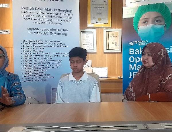 Berkat JEC, Zaky Kini Menatap Dunia Tanpa Rasa Takut
