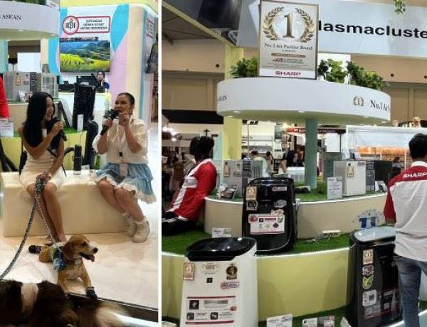 Sharp Rangkul Pecinta Hewan Peliharaan di International Pet Expo 2025