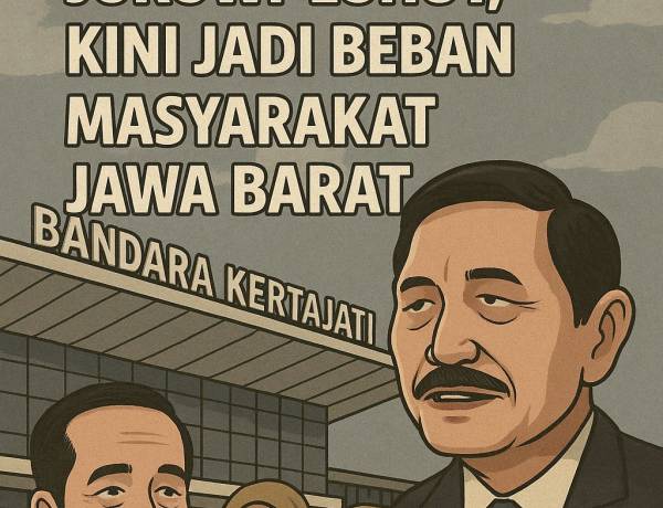Kertajati: Bandara Ambisi Jokowi-Luhut, Kini Jadi Beban Masyarakat Jawa Barat