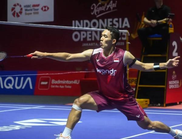 Bulu tangkis: Jonatan Christie juara Hylo Open 2025