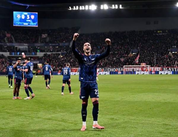 Liga Champions: Arsenal Bekiuk Slavia Praha, Napoli ditahan Eintracht Frankfurt