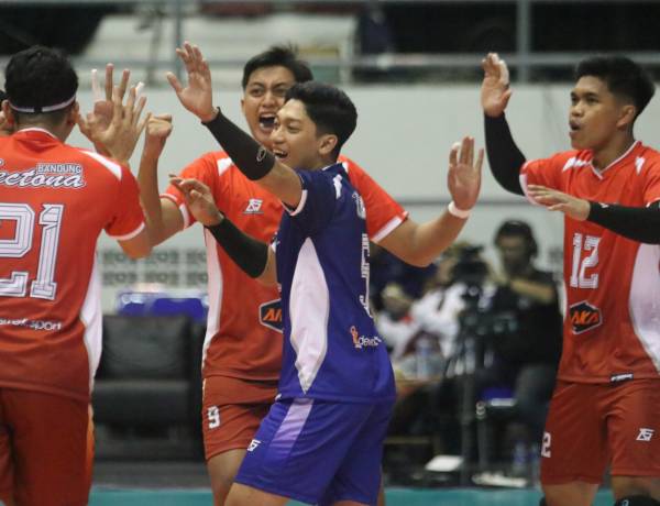 Awal Sempurna! TNI AU dan Tectona Raih Kemenangan di Piala Ketum PBVSI