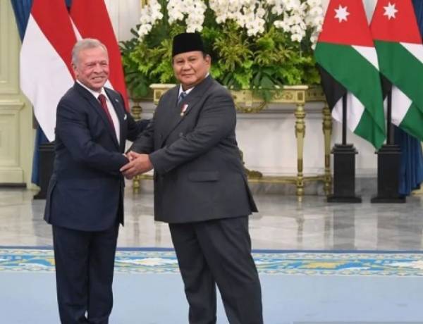 Raja Abdullah II:  Prabowo Bawa Indonesia ke Arah yang Sangat Baik