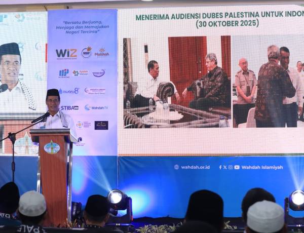 Mentan Amran Tegaskan Indonesia Dukung Perjuangan Kemanusiaa. Rakyat Palestina dan Kirim 10.000 Ton Beras