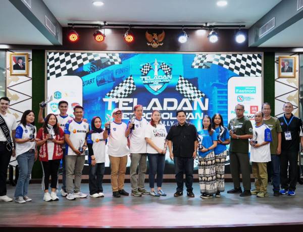 Menpora Erick Apresiasi Teladan Metropolitan City Rally, Dorong Sport Tourism Nasional
