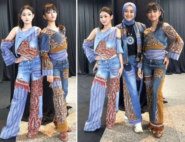 Torilla Mode by Hany Tampilkan Koleksi dari Limbah Jins di Surabaya Fashion Parade 2025