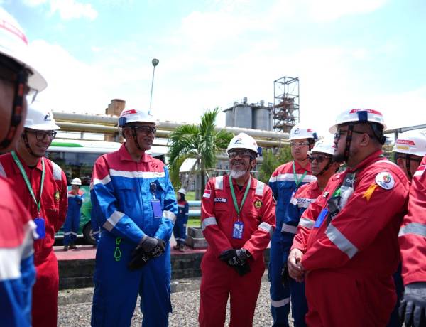 Pejabat Kementerian ESDM Mendadak Tinjau Operasi Pertamina di Sumsel 
