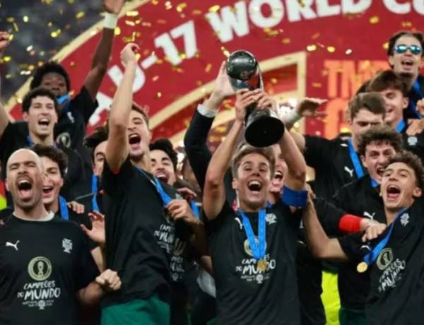 Menang 2-1 atas Austria, Timnas Portugal U-17 Resmi Juara  Piala Dunia U-17 2025 