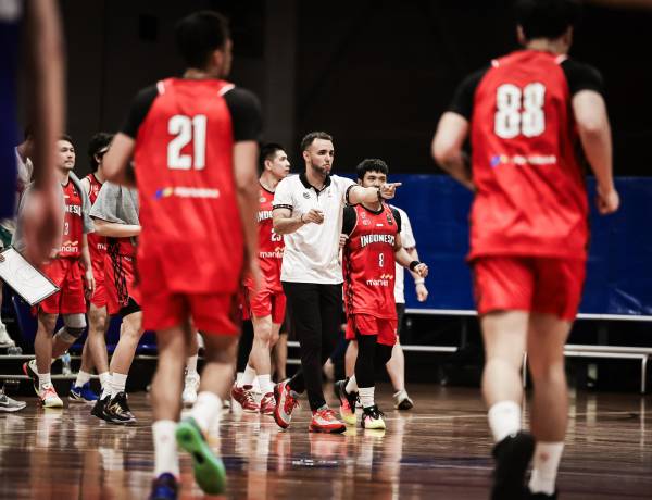 Timnas Basket Putra Tunjukkan Kesiapan, Singleton Puas dengan Performa Skuad