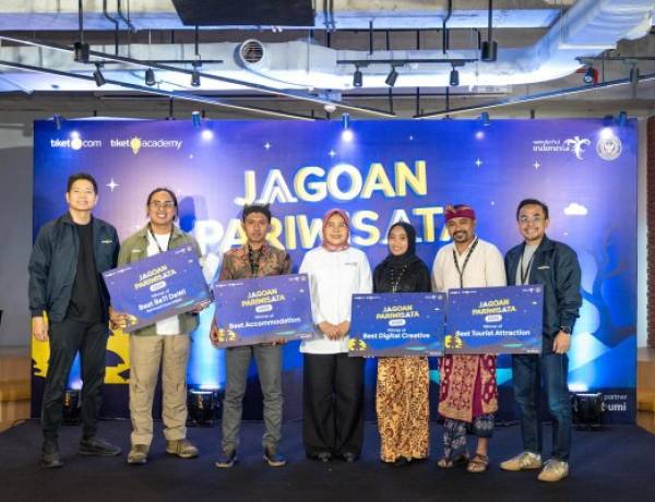 Kemenpar - tiket.com Gelar Jagoan Pariwisata 2025, Tingkatkan Kapasitas UMKM Desa Wisata 