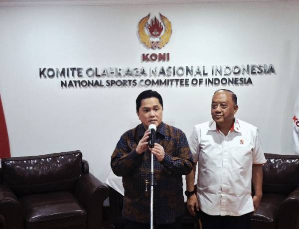 Menpora Erick Thohir dan KONI Pusat Sepakat Perkuat Ekosistem Olahraga Nasional