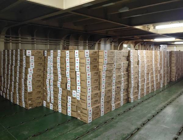 PMI Berangkatkan Kapal Kemanusiaan Bawa 60 Tangki Air dan Bantuan Logistik ke Aceh, Sumut, dan Sumbar