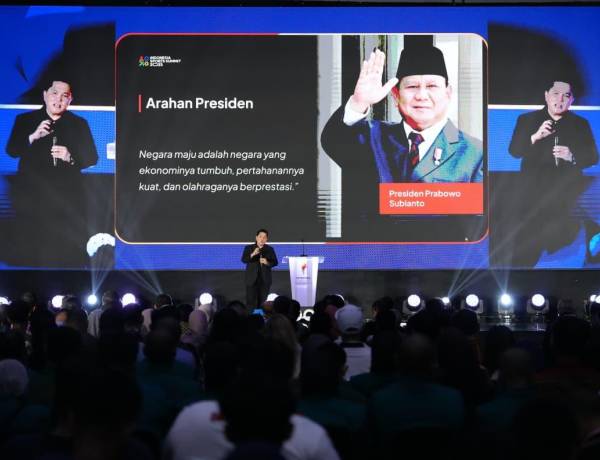 Buka Keynote Speaker ISS 2025, Menpora Erick: Industri Olahraga Indonesia Harus Jadi Kekuatan Baru Dunia