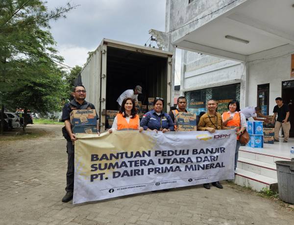 Kolaborasi Dairi Prima Mineral Ringankan Beban Korban Bencana Sumatera Utara