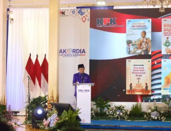 Kemenag - KPK Luncurkan Buku Pendidikan Anti Korupsi Lintas Agama 
