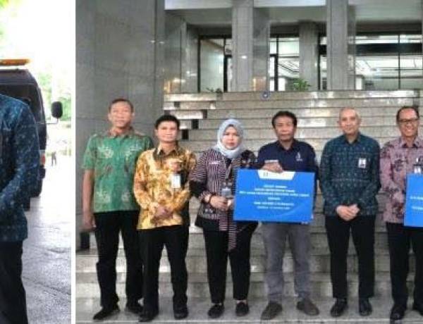 BI Jatim Hibahkan Kendaraan Dinas kepada Lembaga Pendidikan dan Sosial