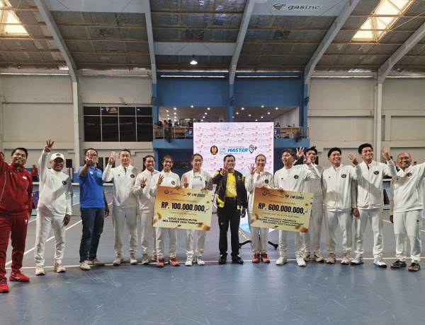 Pro Liga Indonesia Master 2025 Resmi Bergulir, PELTI Tegaskan Tenis Menuju Industri Profesional