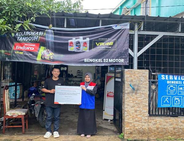 Pertamina Lubricants Perkuat Keberlanjutan Enduro Entrepreneurship Program Batch 2022 melalui Penyaluran Bantuan Bengkel