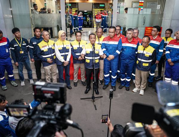 Menteri ESDM Pastikan Distribusi Energi Aman Jelang Tahun Baru