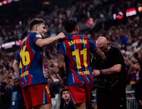 Kalahkan Real Madrid 3-2, Barcelona Juarai Piala Super Spanyol