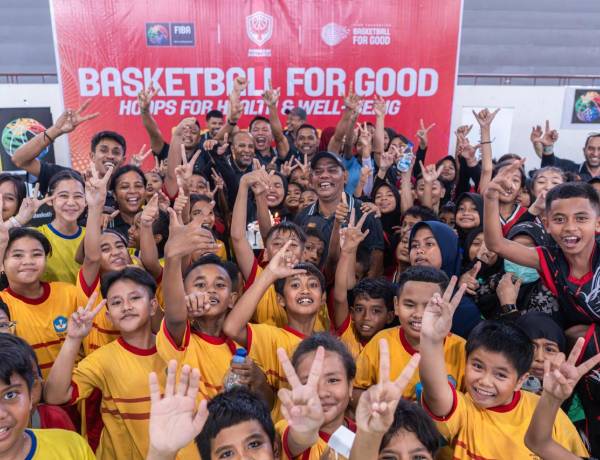 Kembangkan Bola Basket di Maluku, FIBA dan Perbasi Maluku Gelar “Basketball For Good”