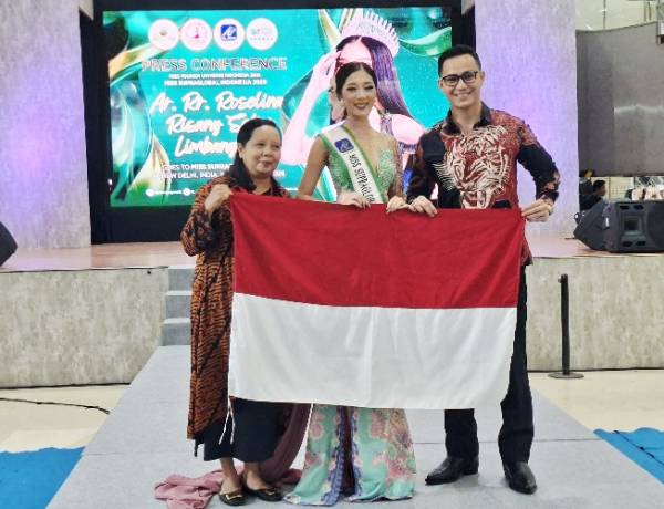 Yayasan EL JOHN Indonesia Lepas Roselina Risang Sekar ke Kontes Miss Supraglobal 2026 di India
