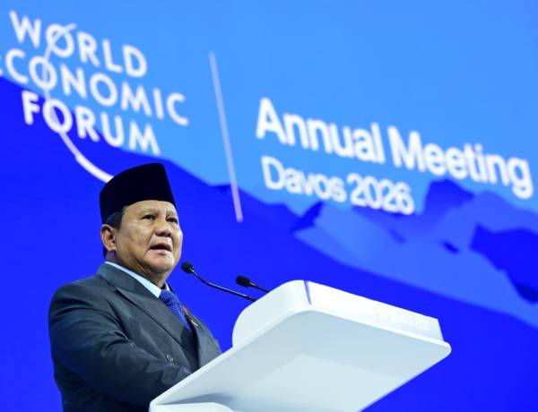 Di WEF 2026 Prabowo Tegaskan Indonesia Tak Pernah Gagal Bayar Utang