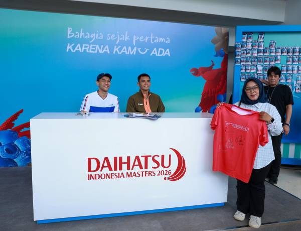 DIM 2026: Fajar/Fikri Sapa Penggemar Lewat Meet and Greet