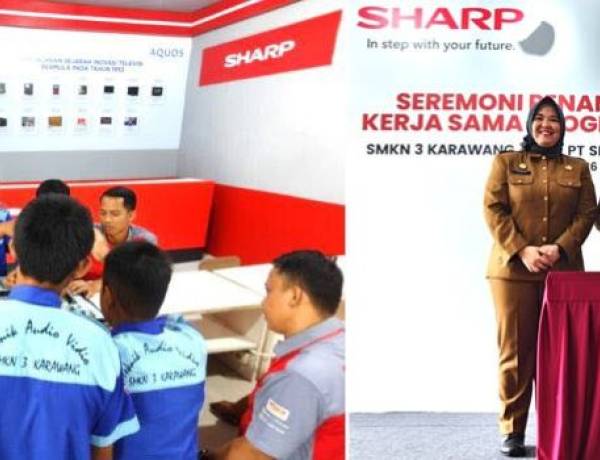Program Pendidikan Vokasi Sharp Class Bangun SDM Masa Depan