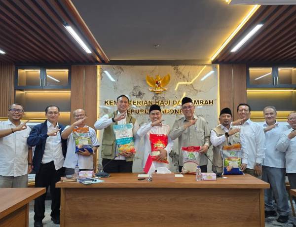 Kemenhaj Siapkan 3.913 Ton Beras Premium untuk Haji 2026, Siap Geser Dominasi Beras Thailand & Vietnam