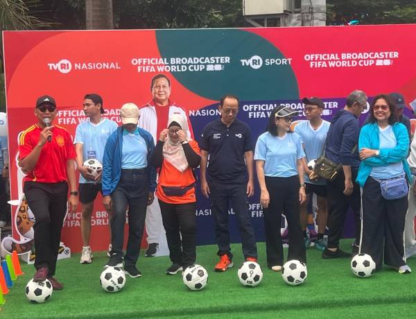 Bola Gembira Menggelinding dari Sudirman hingga Berbagai Kota di Indonesia, TVRI Mulai Hitung Mundur Piala Dunia 2026