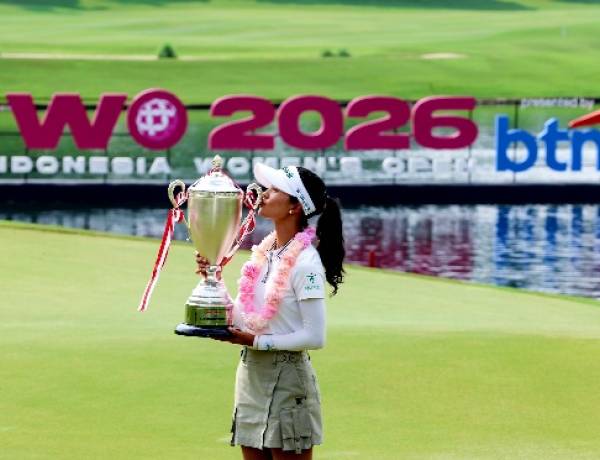 Finis Berkelas di BSD, Jaravee Boonchant Angkat Trofi Indonesia Women’s Open 2026