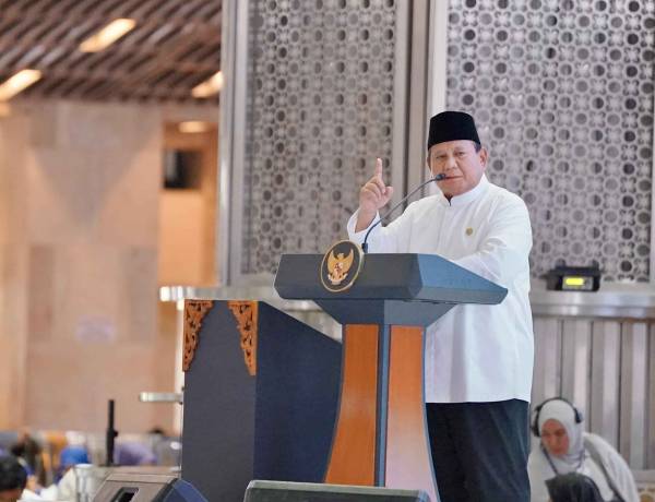 Presiden Prabowo Ajak Ribuan Jamaah Munajat MUI Bersatu Lawan Korupsi