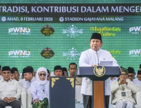 Peringatan Satu Abad NU, Presiden Prabowo: RI Negara Pertama Bangun Kampung Haji di Makkah, Bentuk Penghormatan Kerajaan Saudi