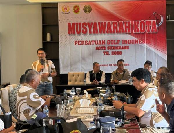 Terpilih Aklamasi, Asrar Fokus Penguatan Pembinaan Atlet Muda Golf di Semarang