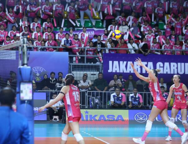 Proliga 2026: Kalahkan Bandung bjb Tandamata,  Livin' Mandiri Selangkah Lagi ke Final Four