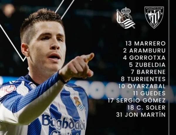 Tekuk Athletic Club 1-0, Real Sociedad ke Final Copa del Rey