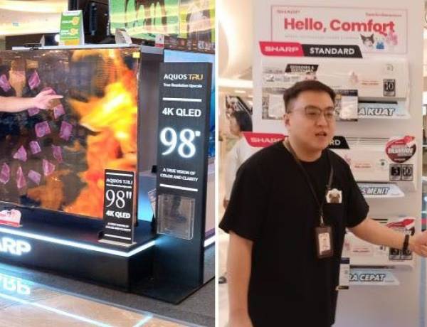 Sharp Hello Comfort Exhibition di Surabaya Hadirkan Produk Elektronik Rumah Tangga dengan Teknologi Terkini