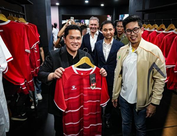 Erick Thohir Bangga Desain Batik Di Jersey Timnas Agar Tidak Di Klaim Bangsa Lain