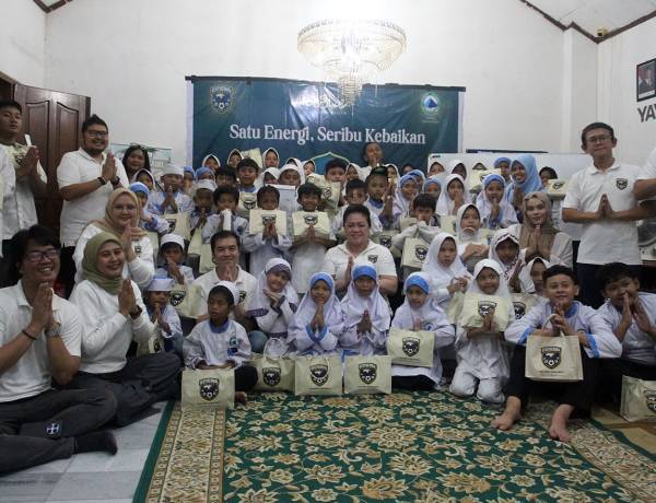  Geothermal Soccer Indonesia Gelar Bakti Sosial Ramadan di Yayasan Al-Kahfi