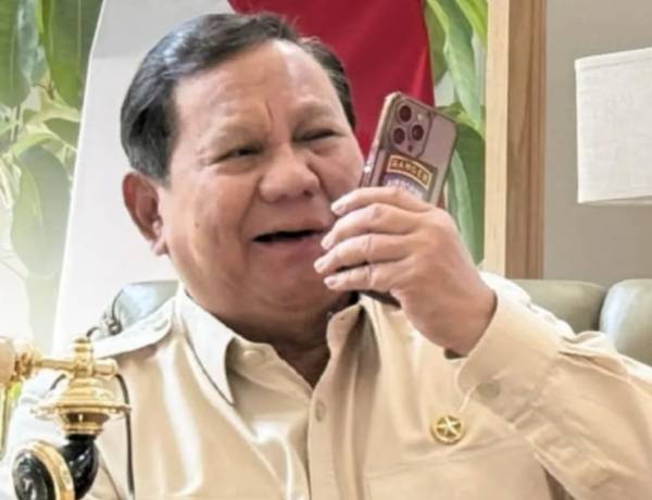 Presiden Prabowo Telepon Mahmoud Abbas Ucapkan Idul Fitri