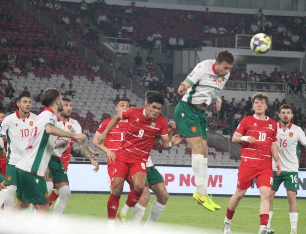 FIFA Series 2026: Babak Pertama,  Timnas Indonesia Tertinggal  0-1 atas Bulgaria