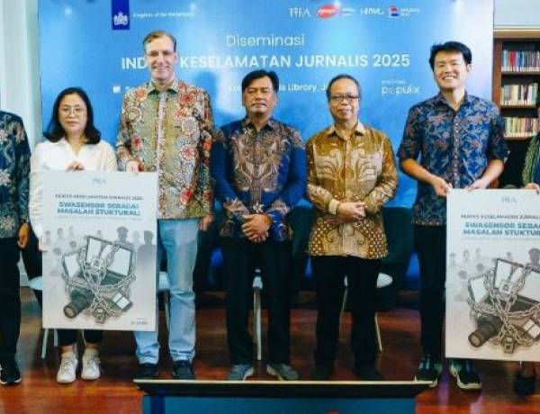 Indeks Keselamatan Jurnalis 2025 Menurun, 67% Jurnalis Pernah Alami Kekerasan