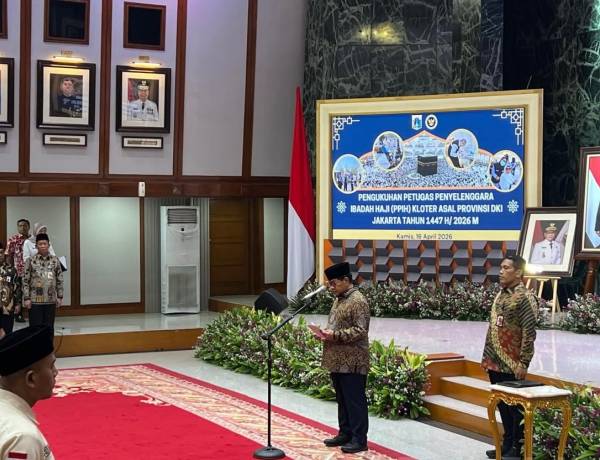 Musim Haji 2026: DKI Jakarta Berangkatkan 7.819 Jemaah Lewat 19 Kloter, 117 PPIH Resmi Dikerahkan