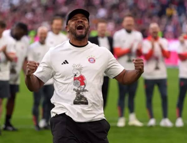 Bayern Muenchen juara Bundesliga 2025/26