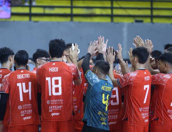 Samator Ungguli Garuda Jaya pada Leg Pertama Grand Final Proliga 2026