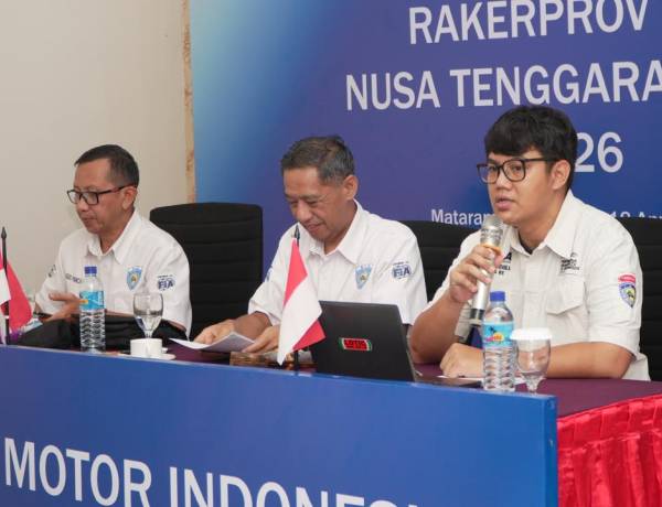 Rakerprov IMI NTB Perkuat Organisasi, MGPA Beri Dukungan Penuh Pengembangan Motorsport di NTB